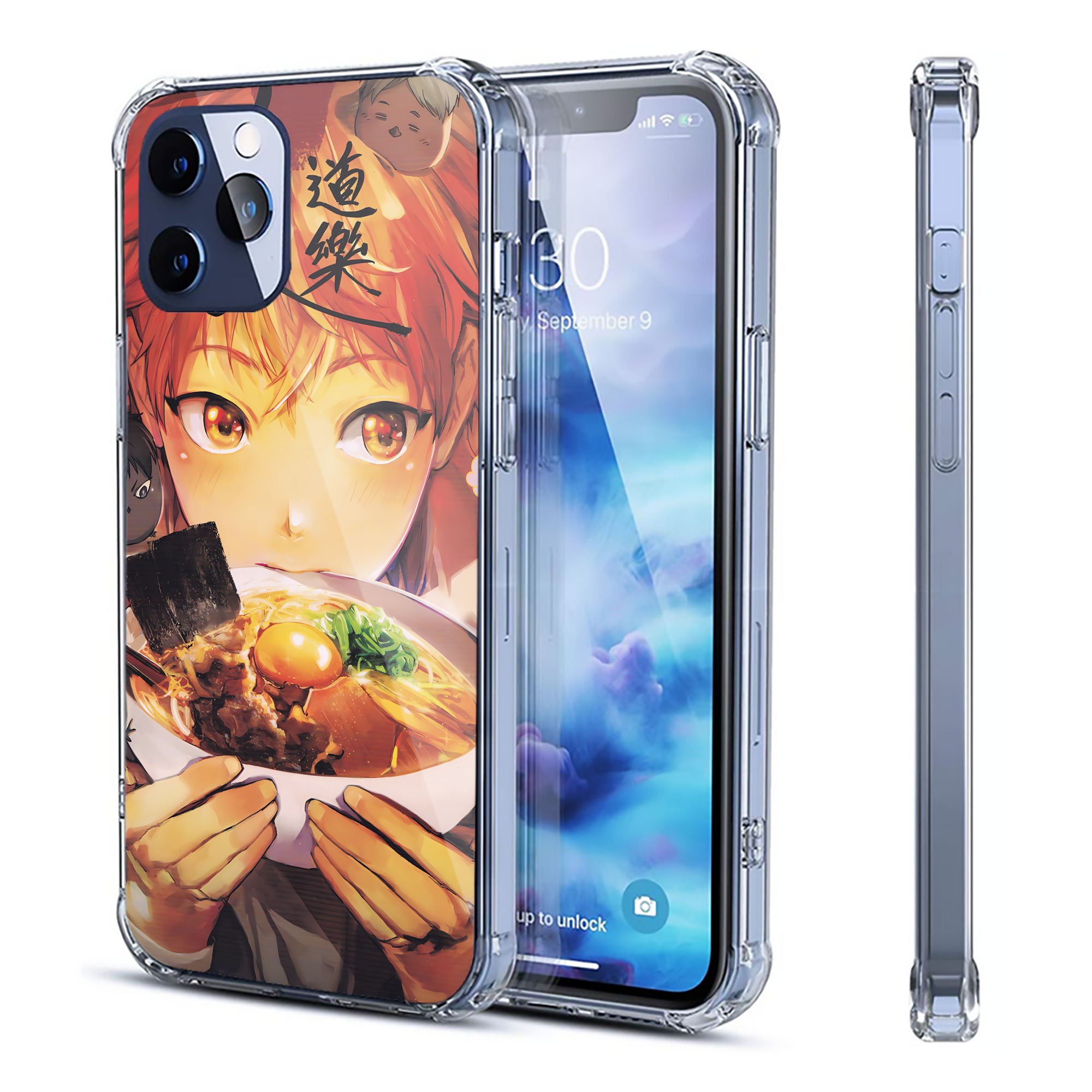 （画像用） ハイキュー!! Haikyu!! 【iPhone 12シリーズ対応】透明スマホケース（クリアソフトケース）